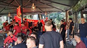 ATMOSFERA SE POLAKO ZAGREVA Čitava Tirana spremno dočekuje epski meč sa Srbijom (VIDEO)