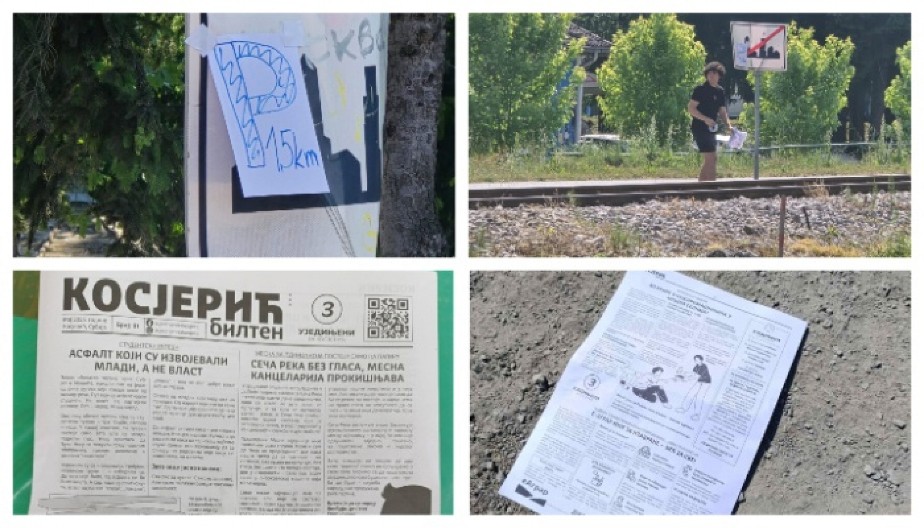 KOSJERIĆ NA UDARU BLOKADERA, KRŠE IZBORNU TIŠINU I PRAVE HAOS: Stigli iz Beograda, spremaju incidente pred izbore! (FOTO)