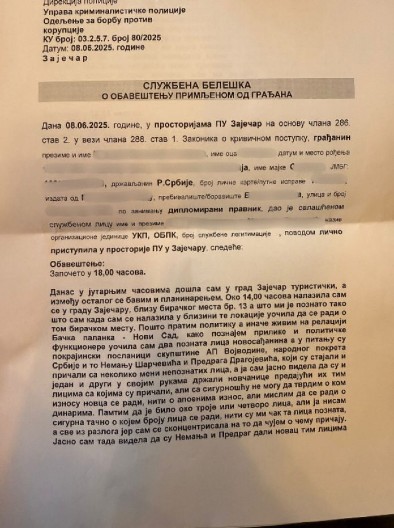 SKANDAL! Opozicioni pokrajinski poslanici uhvaćeni u kupovini glasova u Zaječaru (FOTO)