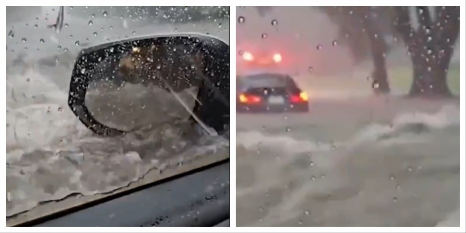 POGLEDAJTE KAKAV HAOS JE NAPRAVILA KIŠA, VODA PREKRILA PUTEVE Strašne vesti stižu iz Amerike, do sada su pronašli 11 mrtvih (VIDEO)