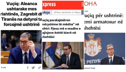 GLAVNA VEST ZA ALBANCE Nakon Vučićevih reči o naoružanju, nastala panika u Kurtijevim medijima! (VIDEO)
