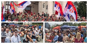 "SRBIJA SE DUHOVNO NIKADA NE MOŽE OKUPIRATI" Odjeknula moćna poruka na patriotskom skupu studenata koji žele da uče na Vidovdan! (FOTO/VIDEO)