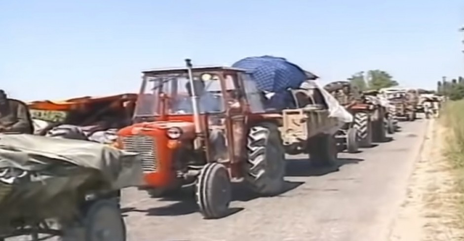 ŠOLAKOVA NDH1 SLAVI OLUJU I BLJESAK I PORUČUJE: Nakon što su Srbi proterani na traktorima, Hrvati su odahnuli i uživali (VIDEO)