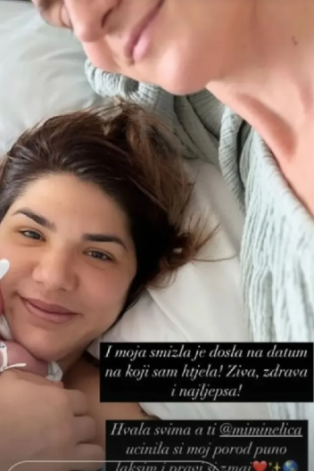 PORODILA SE ZVEZDA GRANDA Devojčici dala čarobno ime