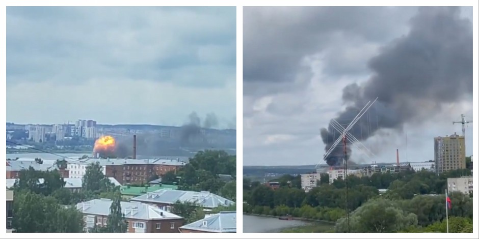 UKRAJINCI DRONOM NAPALI PREDUZEĆE U IŽEVSKU Objavljeni zastrašujući snimci, ima mrtvih i povređenih (VIDEO)
