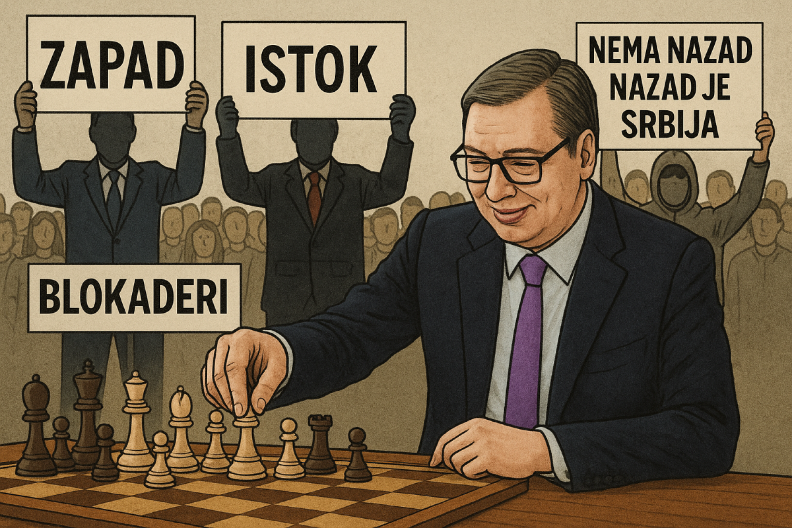 ĆACILEND RAZBIO PLAN ULIČNE POBUNE: Vučićev velemajstorski potez koji je sprečio krvavi plan!