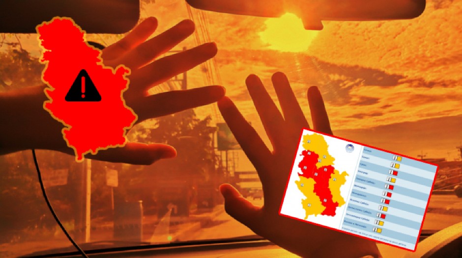 VREMENSKI EKSTREMI U BEOGRADU I SRBIJI Oglasio se RHMZ sa 3 upozorenja, GOREĆEMO na +40 stepeni!