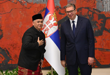 PREDSEDNIK VUČIĆ PRIMIO AKREDITIVNA PISMA AMBASADORA! ''Zahvalio sam Indoneziji na principijelnoj podršci teritorijalnom integritetu Srbije''