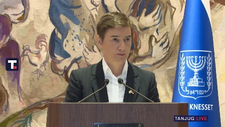SVET NE SME DA ZABORAVI STRADANJA SRPSKOG I IZRAELSKOG NARODA Brnabić se obratila iz Jerusalima (VIDEO)