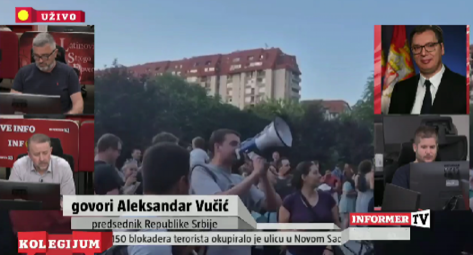 "ONI TO SVE RADE JER IM JE GOTOVA OBOJENA REVOLUCIJA" Vučić: Znaju da nemaju nikakvu šansu!