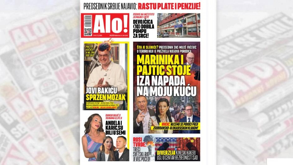 MARINIKA I PAJTIĆ STOJE IZA NAPADA NA MOJU KUĆU! ŠTA JE SLEDEĆE? Predsednik SNS Miloš Vučević o teroru koji je preživela njegova porodica