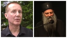 "SMRSKAO BIH MU TINTARU MACOLOM, A ONDA GAZIO PO MOZGU" Blokaderski profesor jezivo pretio patrijarhu Porfiriju