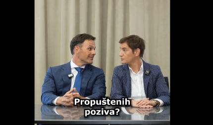KO JE VEĆA ŠKRTICA, A KO BI SE PRE RASPLAKAO NA TUŽAN FILM...? Ana Brnabić i Siniša Mali odgovorili na sva ova pitanja! (VIDEO)