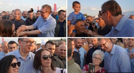 VUČIĆ POSLAO JASNU PORUKU NARODU: Vi ste moja snaga i zato nikada ne odustajem – Srbija uvek ide napred!