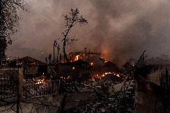 BUKTI VATRA NA KIPRU! Prvog dana novog toplotnog talasa, zbog šumskog požara evakuisana četiri sela