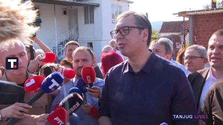 PREDSEDNIK VUČIĆ O PRESUDI DODIKU: ''Kucate na pogrešna vrata, dok sam živ neće iz mojih usta izaći pohvalna reč o presudi''
