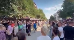 KURTI I LAŽNI GRADONAČELNIK PONIŽENI U MITROVICI! Srpsko kolo im pokazalo pravo mesto! (VIDEO)