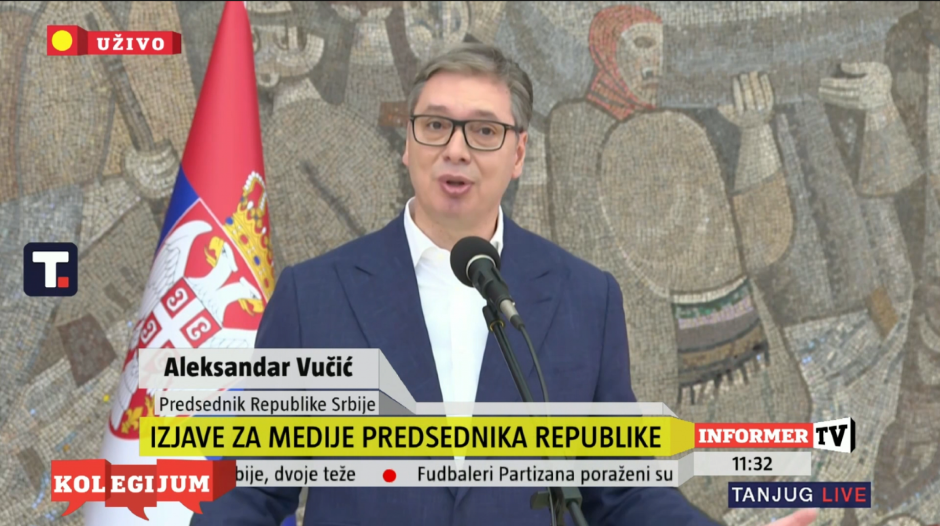 "ŽELE NENADLEŽNOG PREDSEDNIKA KOJI ĆE KLEČATI PRED SVIMA" Vučić ogolio blokadere!