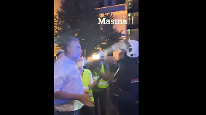 DVE SRBIJE U JEDNOJ SCENI: Komandant Repac protiv maskiranih huligana i Jankovića (VIDEO)