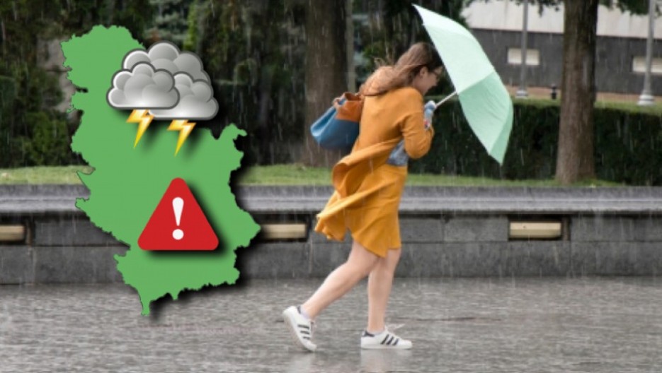 KIŠA ĆE LITI KAO IZ KABLA Ovi delovi Srbije prvi na udaru, a RHMZ je najavio ŠTA nas očekuje u septembru