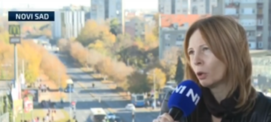 SKANDALOZNA IZJAVA BLOKADERKE:" Srpske zastave su kazne za nas" (VIDEO)