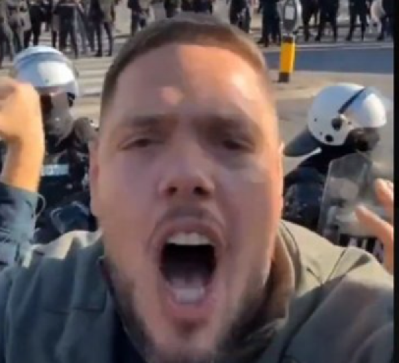 U TOKU SASLUŠANJE ŠTIMCA Evo gde se trenutno nalazi blokader koji je pozivao na nasilje