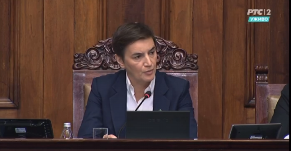 ANA BRNABIĆ ODGOVORILA LAZOVIĆU "Zamislite da takvi vode Srbiju"