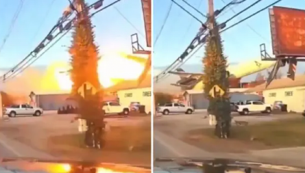 NOVI SNIMCI TRAGIČNOG PADA AVIONA! Levi motor otpao u letu, zemlja u plamenu – tela se još traže! (VIDEO)