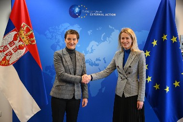 BRNABIĆ U BRISELU Sastala se sa Kajom Kalas: Dobri razgovori o evropskom putu Srbije
