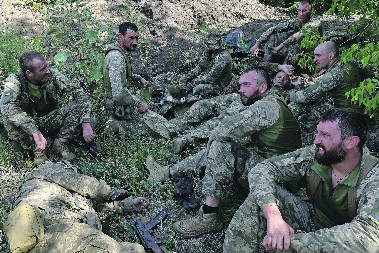 RASULO U UKRAJINSKOJ VOJSCI Regrute obučavaju ranjeni vojnici