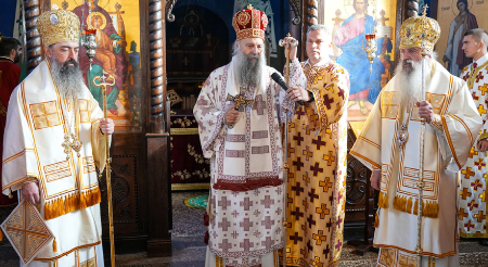 JAKA PORUKA PATRIJARHA PORFIRIJA Kosovo i Metohija nije prošlost i ne može biti, nego je večno - sada