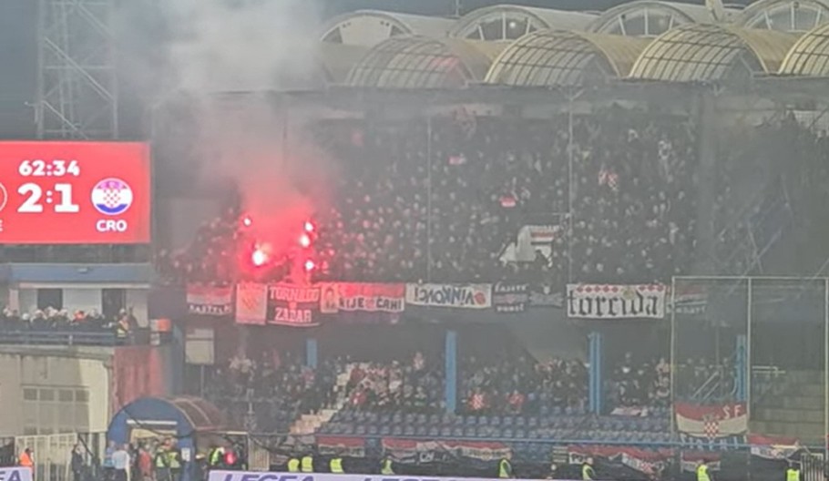 USTAŠKI POKLIČI U PODGORICI: NSD traži hitne sankcije i reakciju države i FIFE