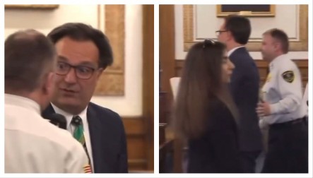 POGLEDAJTE ŠTA RADI OSUMNJIČENI ZA UBISTVO ANE VOLŠ U SUDU Svi su gledali njegovu reakciju pored majke