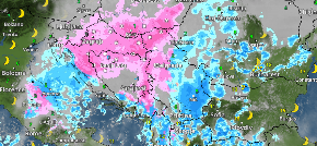 RADARSKI SNIMCI KRETANJA SNEGA U SRBIJI ZA VIKEND Evo kada će početi da pada i gde, ovo je satnica (VIDEO)