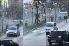 POGLEDAJTE KAKO BOSANSKA POLICIJA PUCA NA PLJAČKAŠE: Banditi bežali, posle izbacili mrtvog "partnera" iz automobila! (VIDEO)