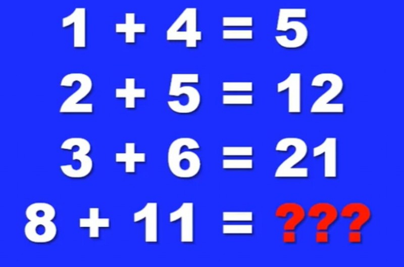 MATEMATIČKI ZADATAK ZBOG KOG SE LJUDI HVATAJU ZA GLAVU Imate samo 3 sekunde da uočite pravilo po kome se menja niz - rešenje nije ono što mislite!