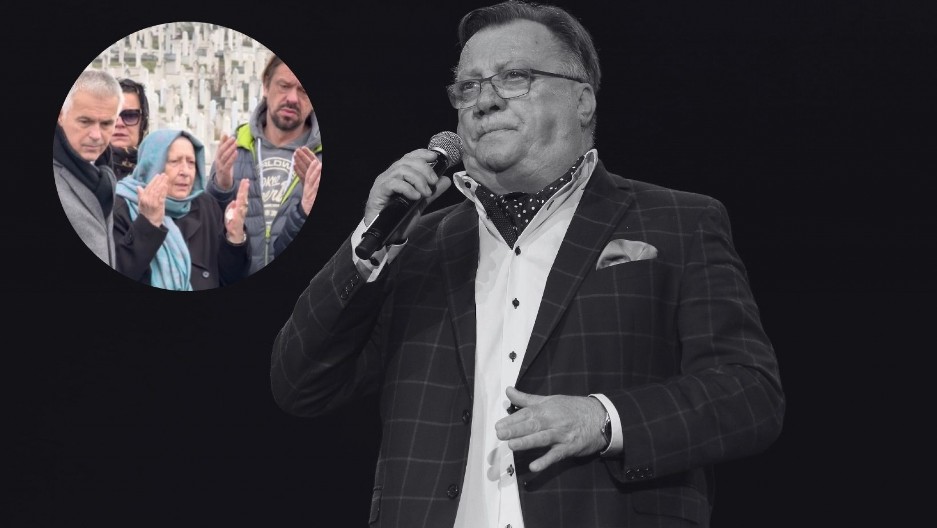 SEJDA PRVI PUT U JAVNOSTI NAKON HALIDOVE SMRTI Došla na pevačev grob, prizor je sve rasplakao (VIDEO)