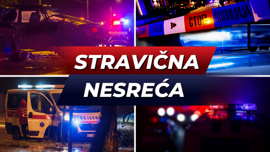NASTRADALA ŽENA: Saobraćajna nesreća na putu Kraljevo-Kruševac