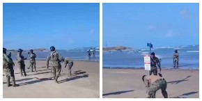 AMERIČKE TRUPE NA MEKSIČKOJ PLAŽI! Pojavili se snimci, stigle rekacije iz Meksika, a evo šta kaže Pentagon (VIDEO)