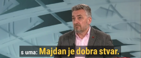 SLOBODAN GEORGIEV OTKRIO ŠTA JE KONAČNO CILJ BLOKADERA: Majdan je dobra stvar! To je borba za Evropu, protiv Rusije! (VIDEO)