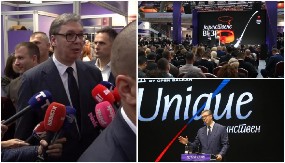 BEOGRAD PIŠE ISTORIJU VINSKE SCENE Vučić otvorio Sajam, obišao štandove: Neka živi saradnja balkanskih zemalja