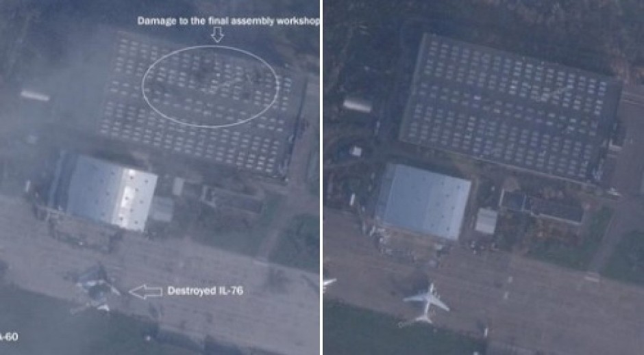 UNIŠTENO RETKO ORUŽJE PUTINOVE ARMIJE Krtsareće rakete probile odbranu, satelitski snimci otkrili razmere uništenja