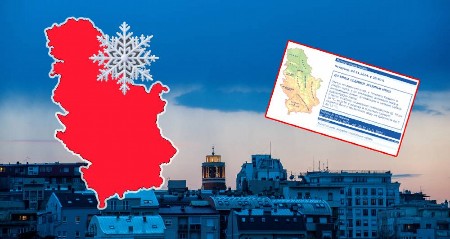 NOVA TURA SNEGA STIŽE U SRBIJU Evo šta donose poslednji dani novembra - ovde će napadati 10 centimetara!