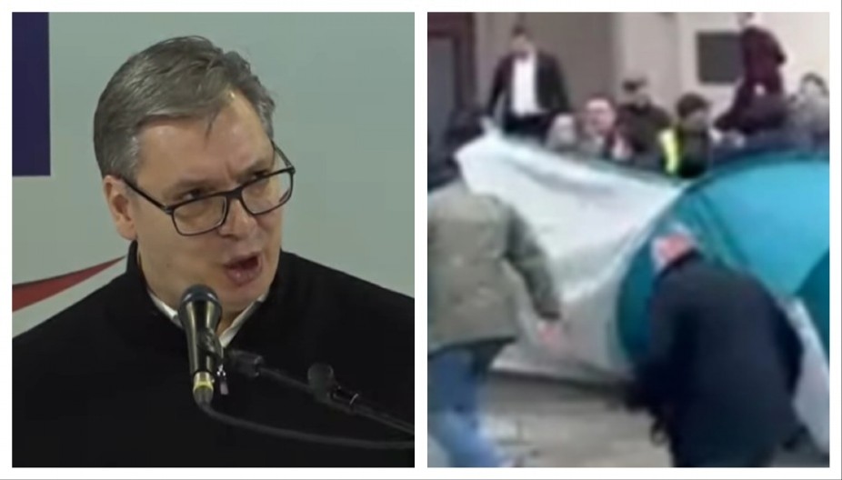 I DANAS SU POKAZALI SVOJU NASILNU PRIRODU, SVOJ EKSTREMIZAM Vučić o nasilju blokadera