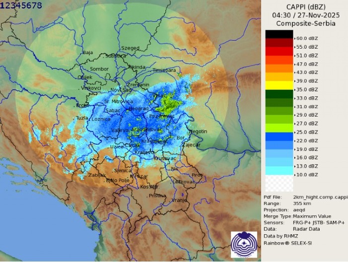 PRAVI SNEG U BEOGRADU ĆE TEK DA PADNE! RHMZ objavio upozorenje zbog snega, upaljen meteoalarm, a evo ŠTA nas čeka do kraja meseca