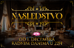 MOĆ, POHLEPA, TAJNE I NASLEDSTVO – VEČERAS NA TV PINK POČINJE NOVA DOMAĆA HIT SERIJA ‘NASLEDSTVO’!