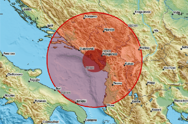 ZEMLJOTRES POGODIO CRNU GORU