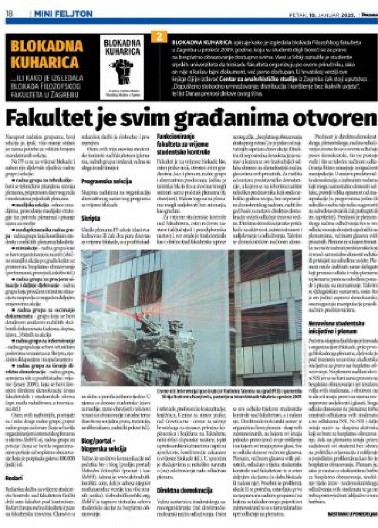 STUDENTI ODUSTAJU OD BLOKADA Šolak nastavio da objavljuje hrvatska uputstva kako da se zapali Srbija!