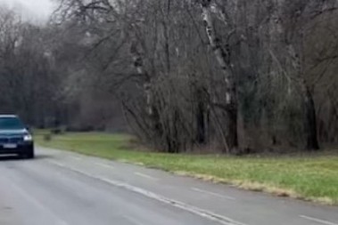 LUDAK NA ADI CIGANLIJI! Divljao BMW-om 100 na sat pored dece i beba u kolicima!