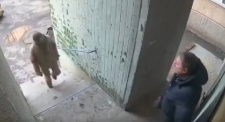 JURILI GA PO ULICI DA GA VODE U RAT Neverovatan snimak se širi mrežama! Evo kako im je pobegao (VIDEO)